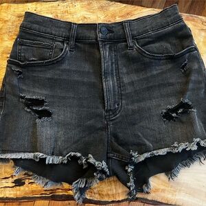 Abercrombie High Rise Jean Shorts